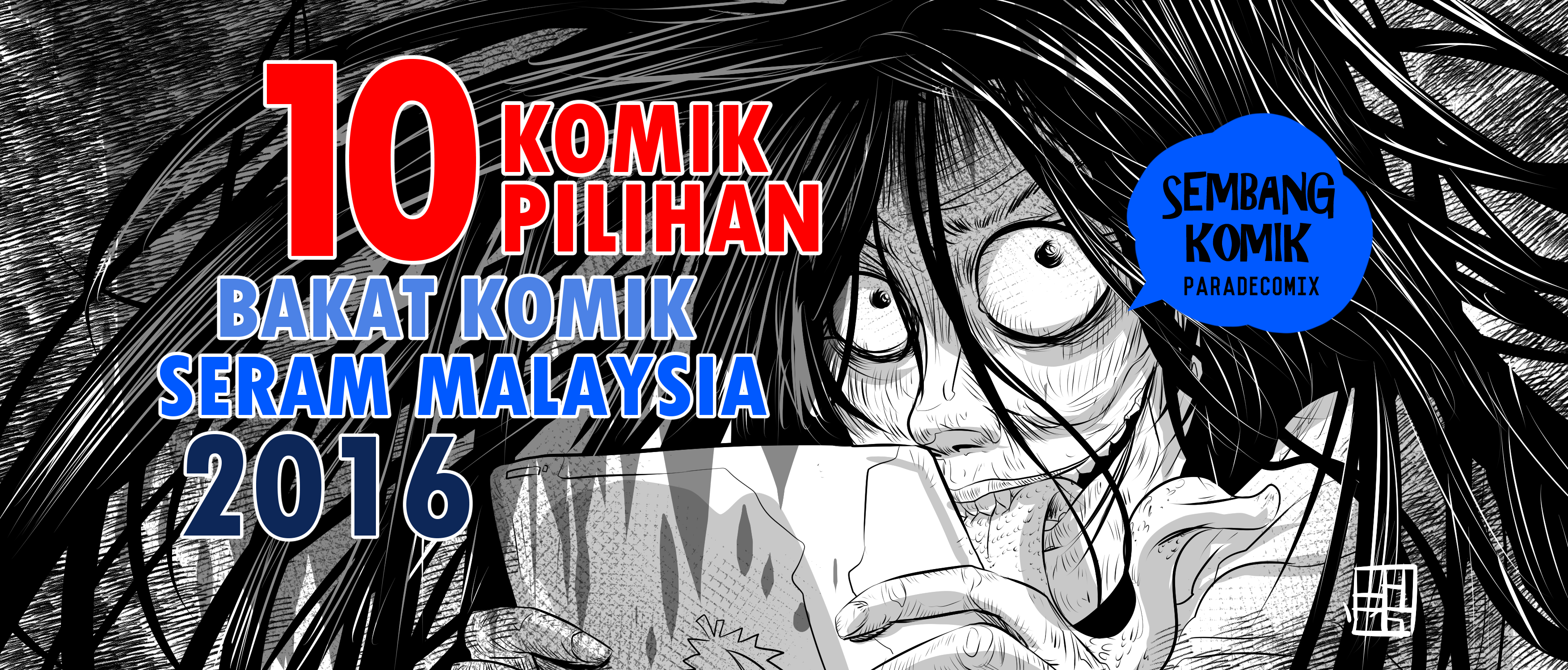 10 KOMIK PILIHAN Bakat Komik Seram Malaysia Paradecomix